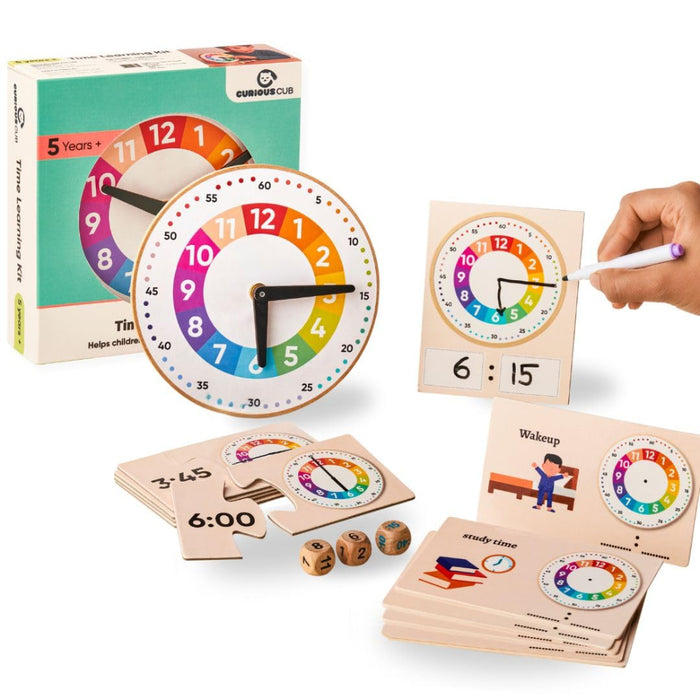Curious Cub Time Learning Kit