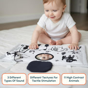 Curious Cub Tummy-Time Sensory Play -Mat