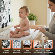 Curious Cub Tummy-Time Sensory Play -Mat