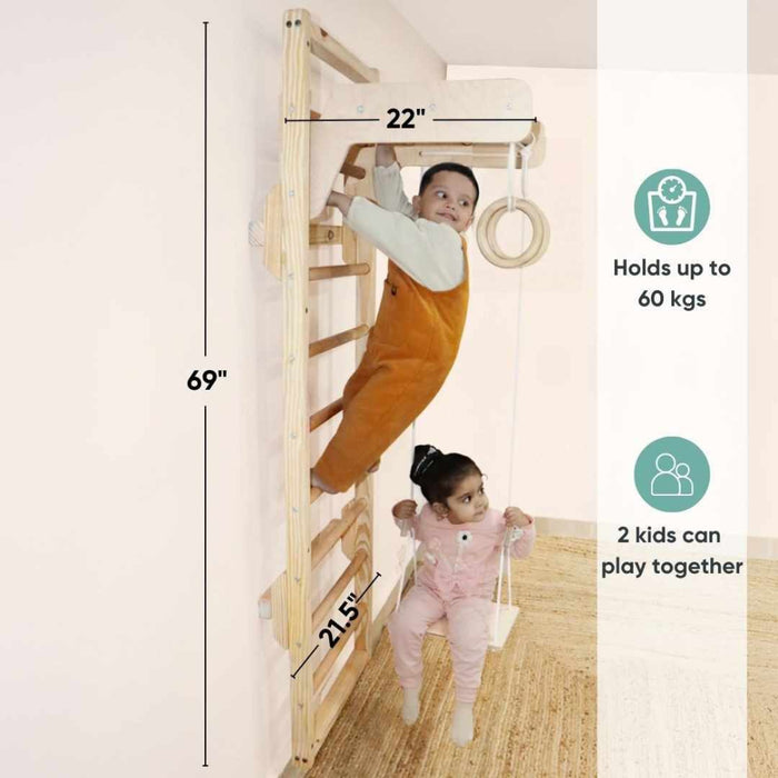 Curious Cub Wall Ladder-Furniture-Curious Cub-Toycra