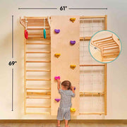 Curious Cub Wall Mounted Jungle Gym