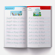 Cursive Handwriting Practice Workbook (Set Of 2 Books)-Activity Books-WH-Toycra