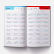 Cursive Handwriting Practice Workbook (Set Of 2 Books)