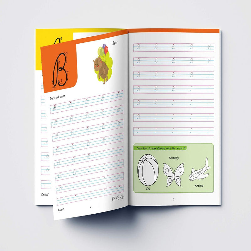 Cursive Handwriting Practice Workbook (Set Of 4 Books)
