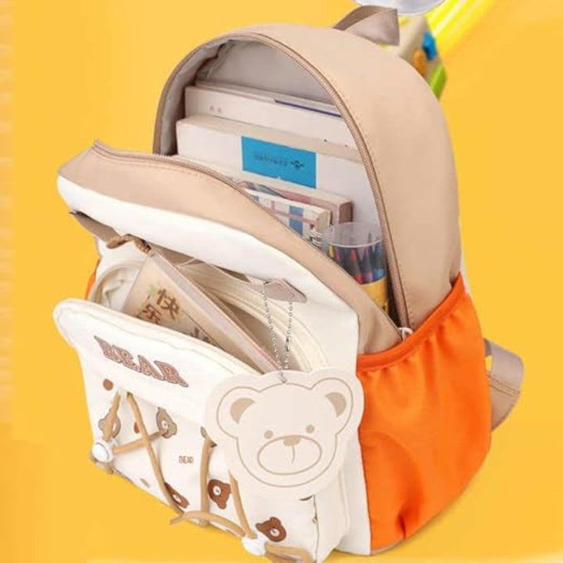 Cute Bear Paw Theme Backpack For Kids