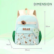 Cute Bear Paw Theme Backpack For Kids