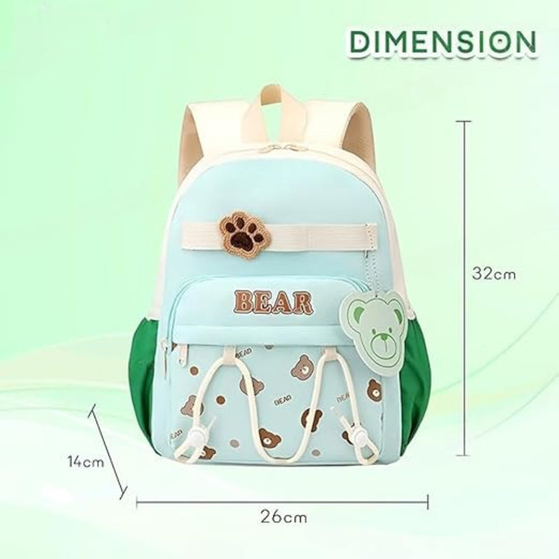 Cute Bear Paw Theme Backpack For Kids