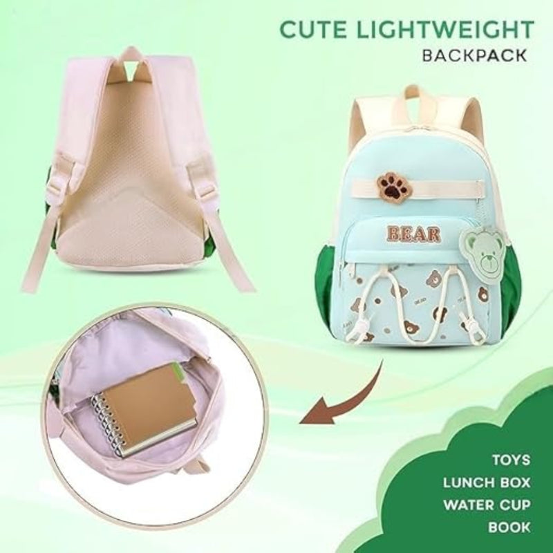 Cute Bear Paw Theme Backpack For Kids
