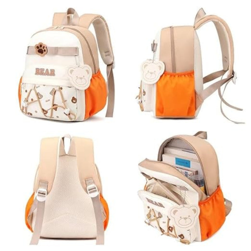 Cute Bear Paw Theme Backpack For Kids