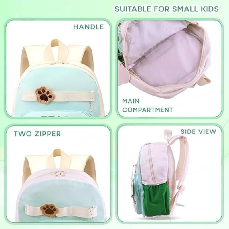 Cute Bear Paw Theme Backpack For Kids
