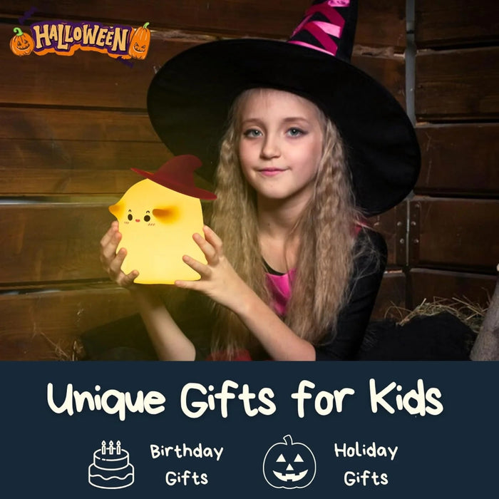 Cute Ghostess Design Silicone Night Light-Electronic Toys-Bright International-Toycra