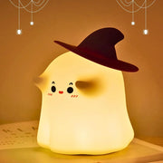 Cute Ghostess Design Silicone Night Light