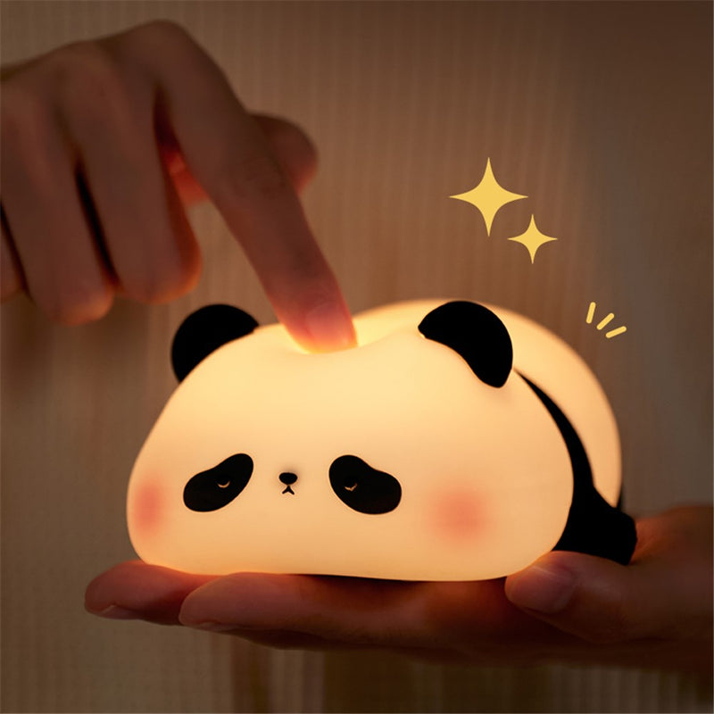 Cute Panda Silicone Lamp -K-1155