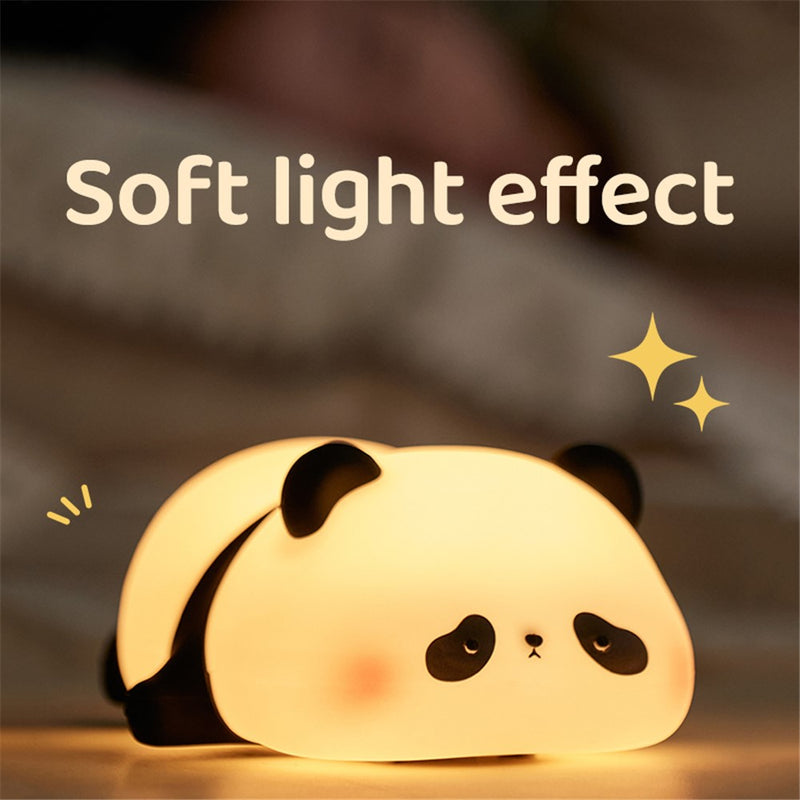 Cute Panda Silicone Lamp -K-1155