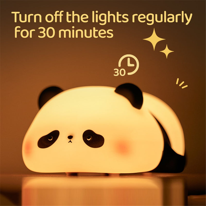 Cute Panda Silicone Lamp -K-1155