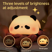 Cute Panda Silicone Lamp -K-1155
