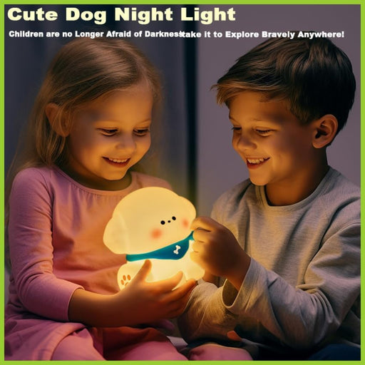 Cute Puppy Silicone Lamp-Electronic Toys-Bright International-Toycra