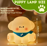 Cute Puppy Silicone Lamp