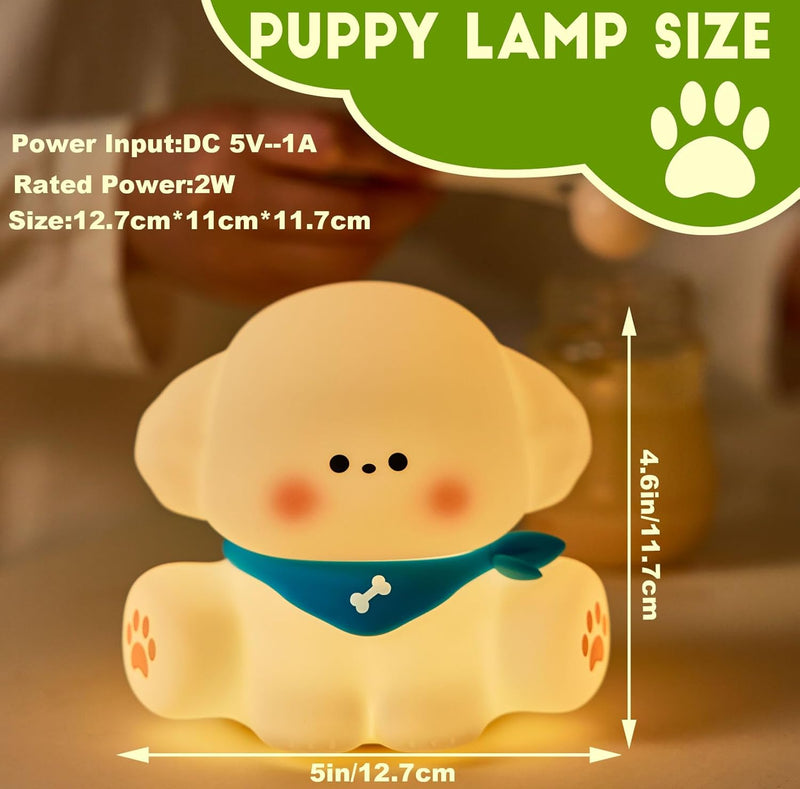 Cute Puppy Silicone Lamp