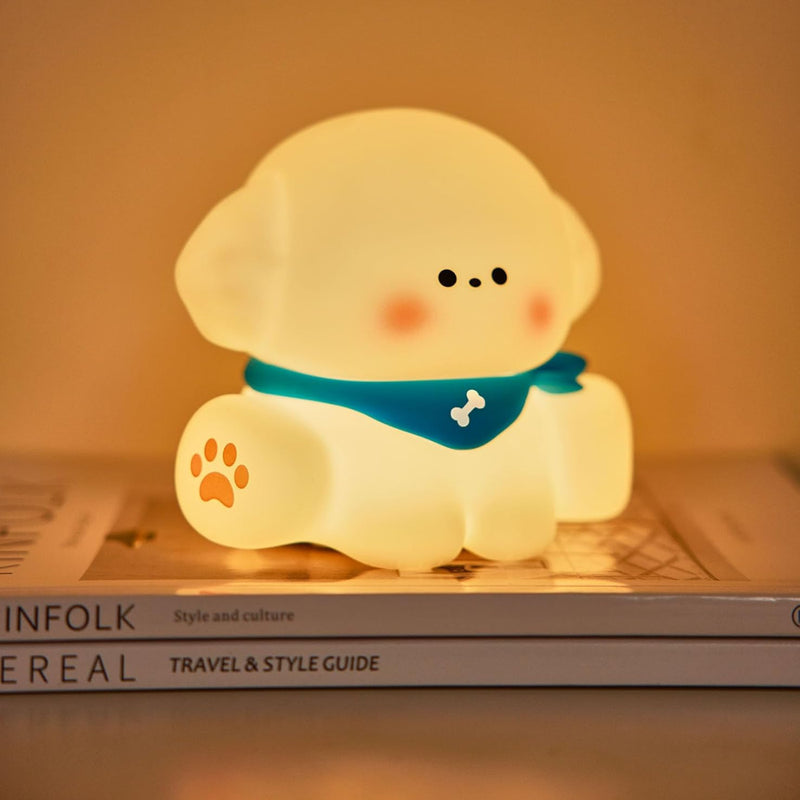 Cute Puppy Silicone Lamp