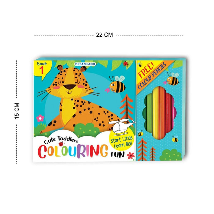 Cute Toddlers Colouring Fun-Activity Books-Dr-Toycra