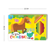 Cute Toddlers Colouring Fun