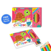 Cute Toddlers Colouring Fun