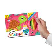 Cute Toddlers Colouring Fun
