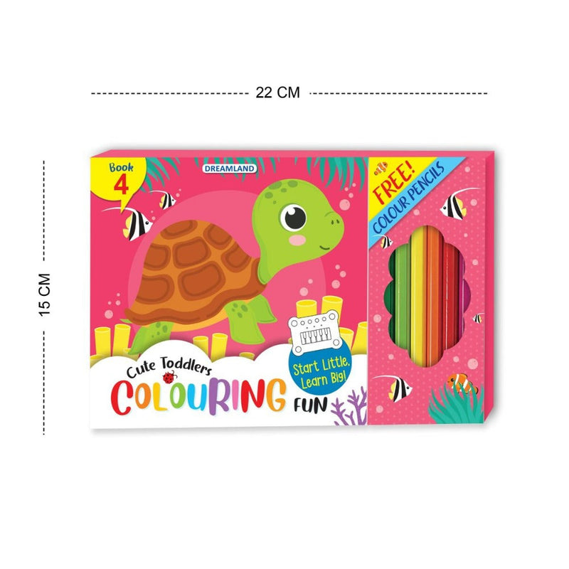 Cute Toddlers Colouring Fun