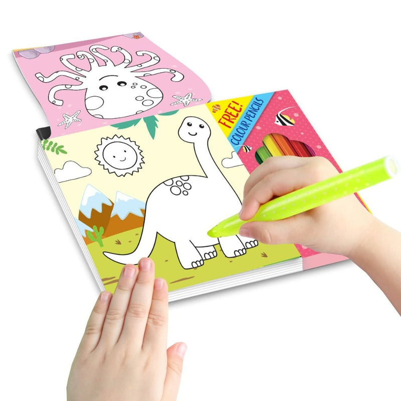 Cute Toddlers Colouring Fun