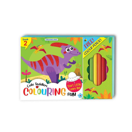Cute Toddlers Colouring Fun