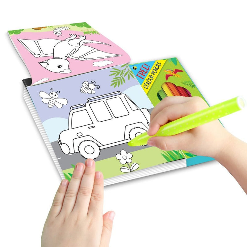 Cute Toddlers Colouring Fun