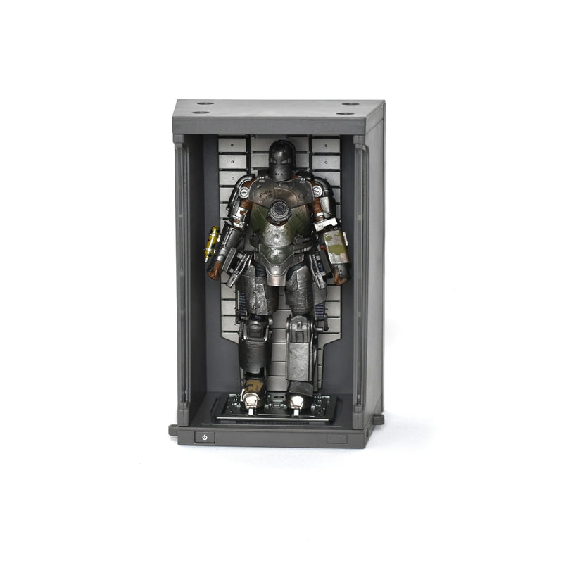 Zd Toys Iron Man Mark 1 and Hall of Amor Action Figure - 7 Inch