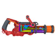 Dart Zone Lancer Pump-Action Manual Gatling Blaster