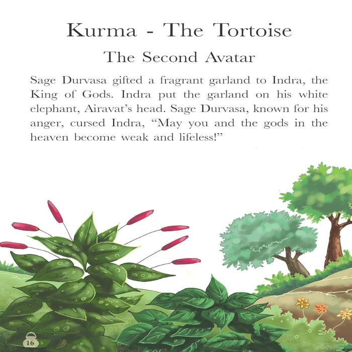 Dashavtar - The Ten Divine Forms Of Vishnu-Mythology Book-Ok-Toycra