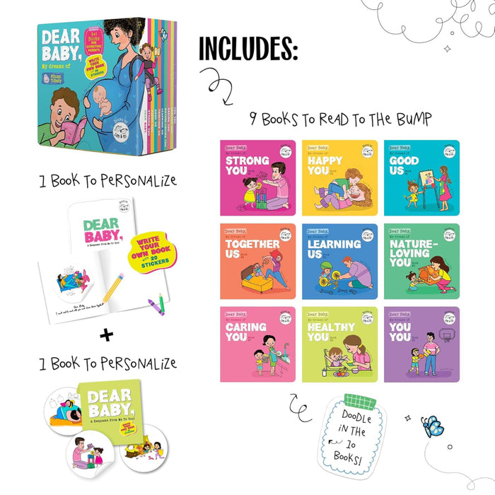 Dear Baby, My Dreams Of-Board Book-Sam And Mi-Toycra