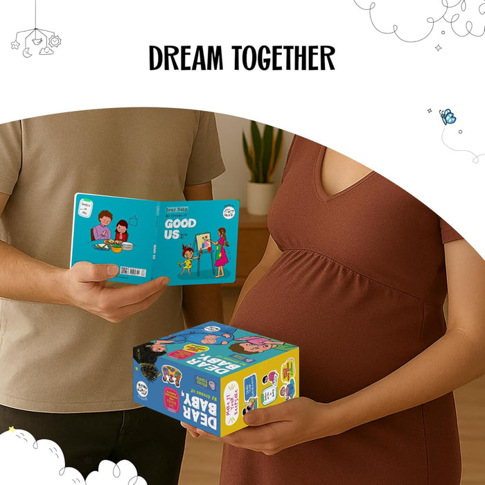 Dear Baby, My Dreams Of-Board Book-Sam And Mi-Toycra