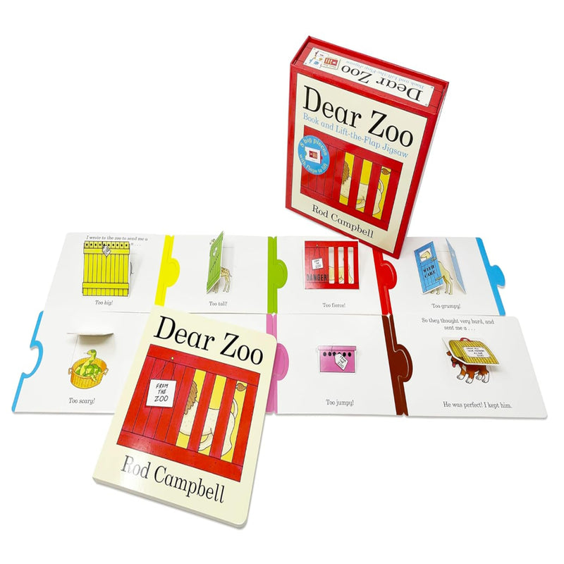 Dear Zoo Book And Lift-The-Flap Jigsaw