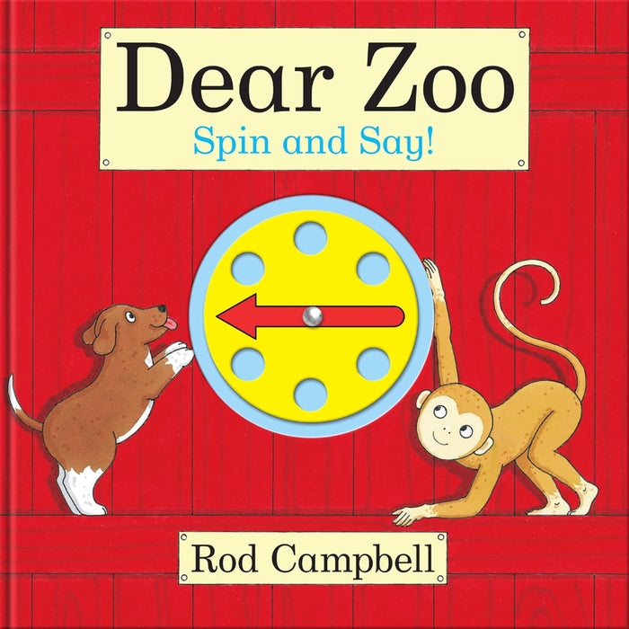 Dear Zoo Spin And Say!-Board Book-Pan-Toycra