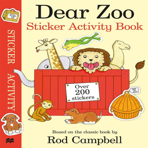 Dear Zoo Sticker Activity Book-Sticker Book-Pan-Toycra