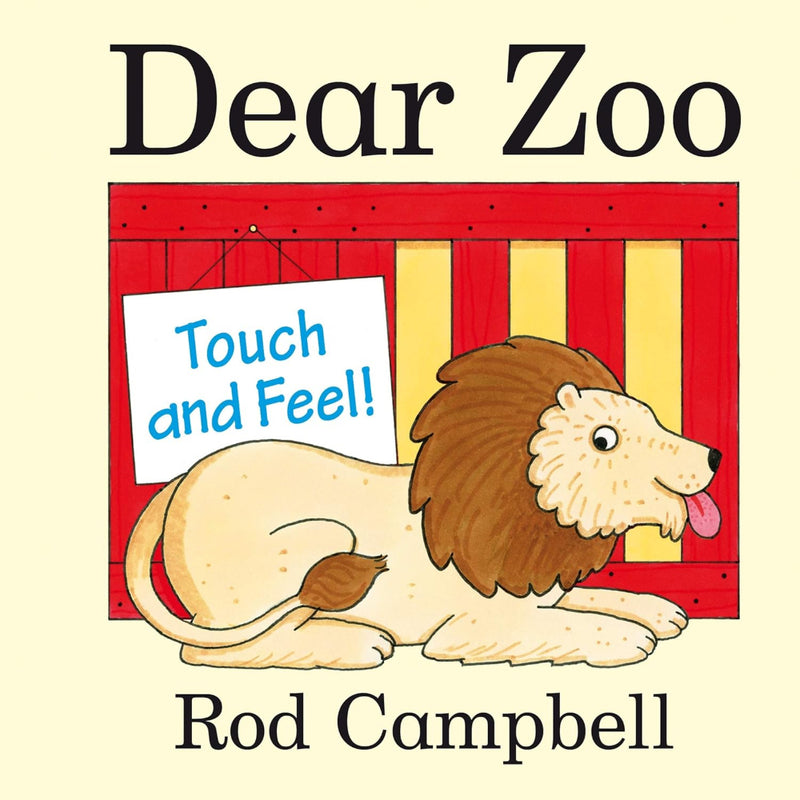 Dear Zoo Touch And Feel Board Book