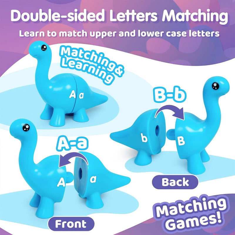 Dino Wise Montessori Alphabet Explorer Set (26 Pcs)