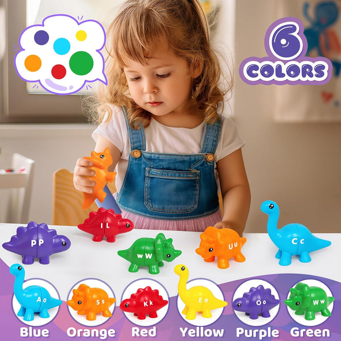Dino Wise Montessori Alphabet Explorer Set (26 Pcs) — Toycra