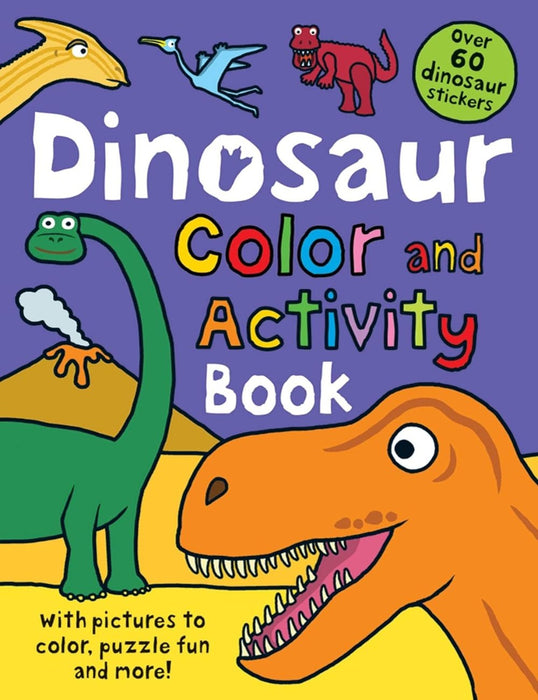 Dinosaur Color And Activity Book-Activity Books-Pan-Toycra