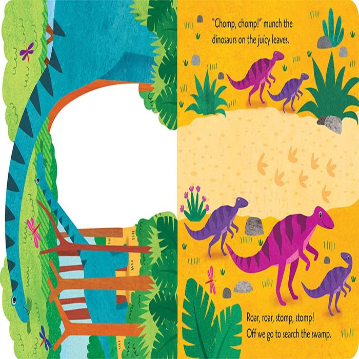 Dinosaur Stomp!-Board Book-Sch-Toycra
