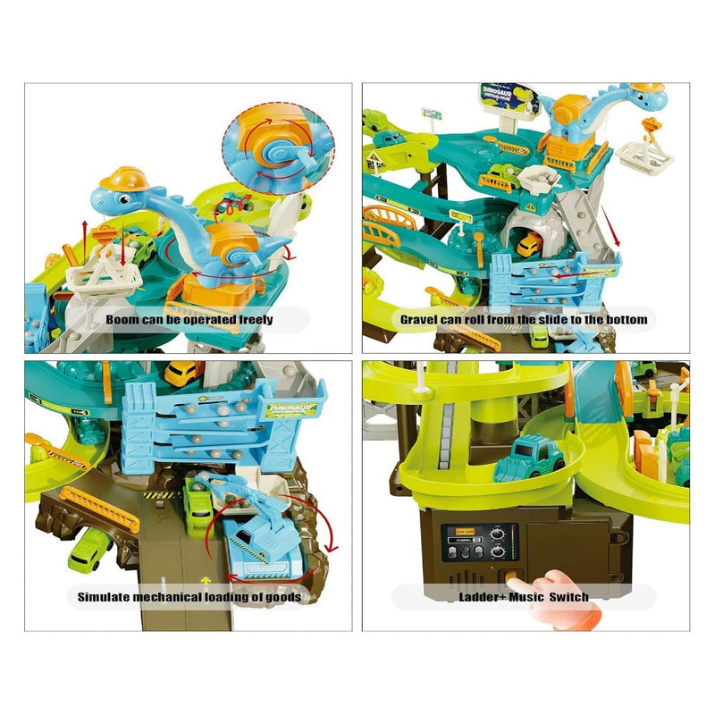 Dinosaur Track Breakout Adventure Play Set
