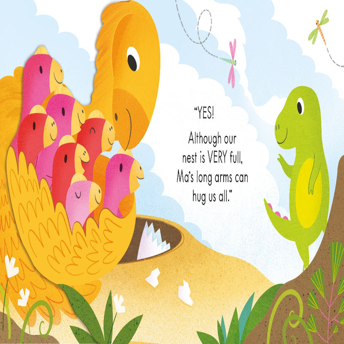 Dinosaurs Love Hugs-Board Book-Usb-Toycra