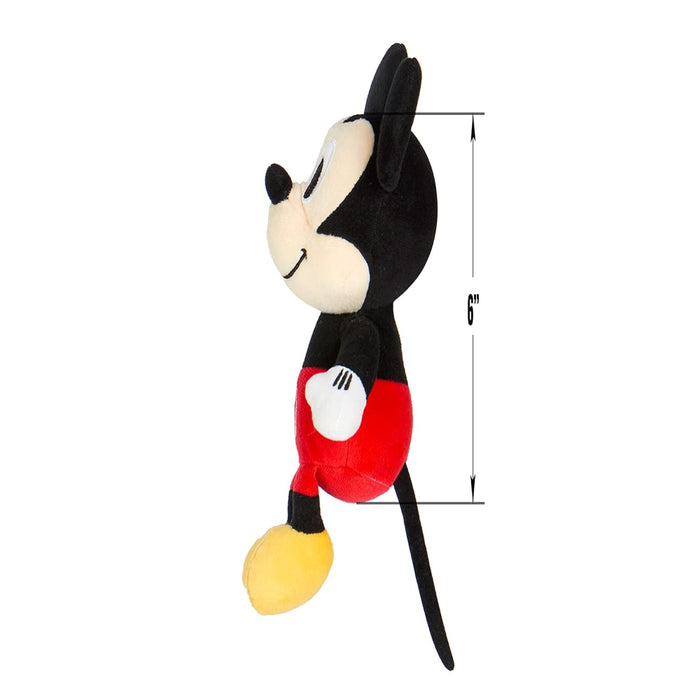Disney Classic 6'' Val Mickey Mouse-Soft Toy-Disney-Toycra