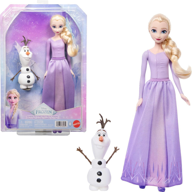 Disney Frozen Arendelle Elsa Olaf Doll Figure