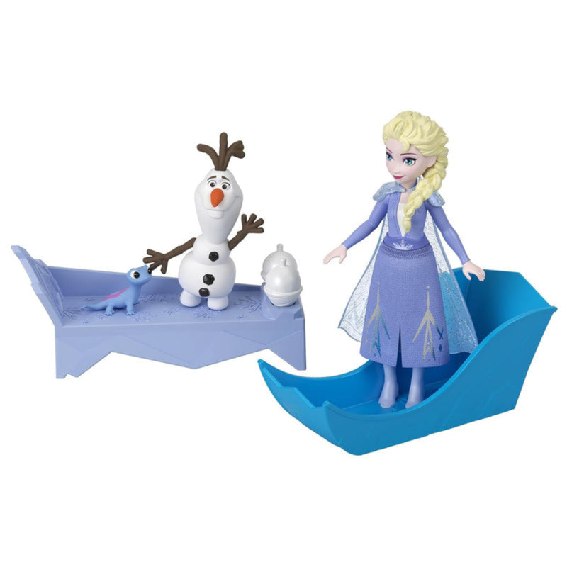 Disney Frozen Elsa Small Doll with Olaf & Bruni Character Friends